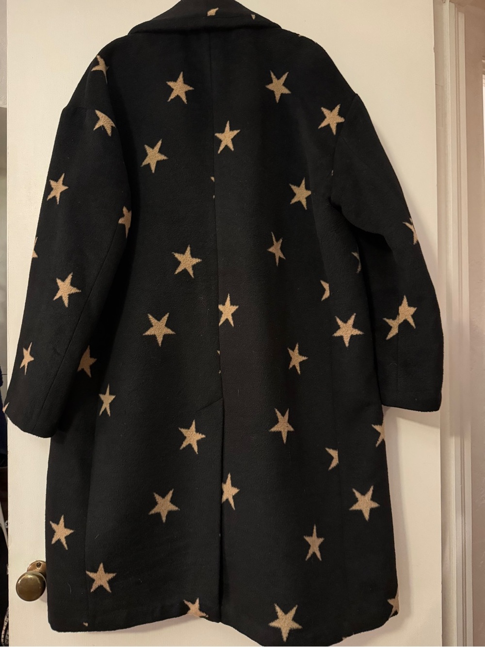 EUC Anthropologie Avec Les Filles Star Coat (Black/Tan) // Size XL - Picture 3 of 3